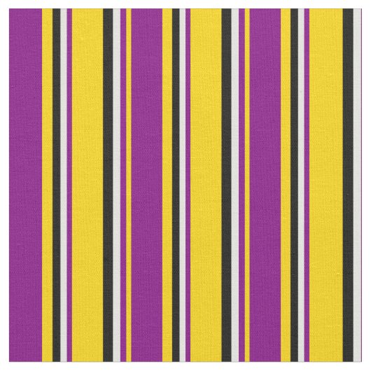 Tissu Jaune, pourpre, cyan clair et noir (Fermer)