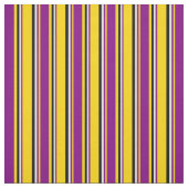 Tissu Jaune, pourpre, cyan clair et noir (Échantillon)