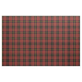 Tissu Jaune rouge marron léger de plaid/or/rayure noire (Fat Quarter)