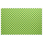 Tissu Jaune vert À damiers Motif chèque (Yard)