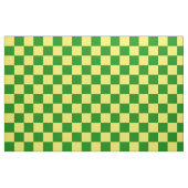 Tissu Jaune vert À damiers Motif chèque (Fat Quarter)