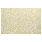 Tissu jaune ziya (Fat Quarter)