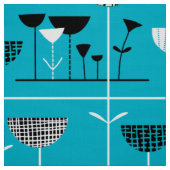 Tissu Jazz moderne - Aqua Blue 00b2ca (Échantillon)