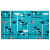 Tissu Jazz moderne - Aqua Blue 00b2ca (Fat Quarter)