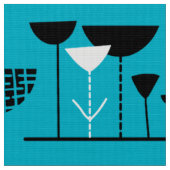 Tissu Jazz moderne - Aqua Blue 00b2ca (Fermer)
