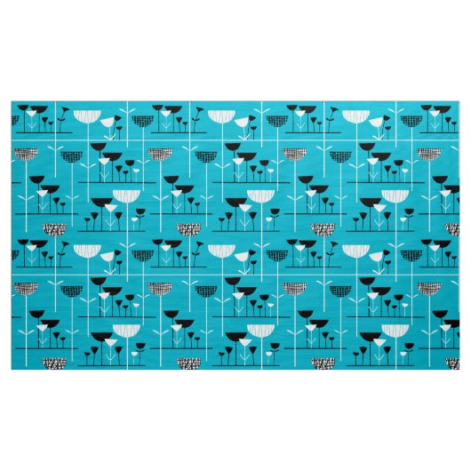 Tissu Jazz moderne - Aqua Blue 00b2ca (Yard)