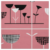 Tissu Jazz moderne - Rose e3868f (Échantillon)