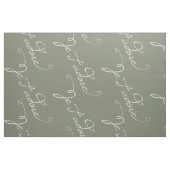 Tissu Je T adore Sage (Fat Quarter)