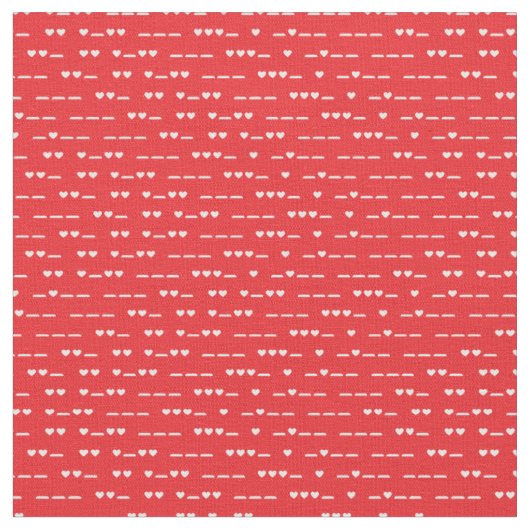 Tissu Je t'aime Morse Code (Fermer)