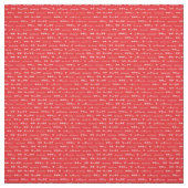 Tissu Je t'aime Morse Code (Échantillon)
