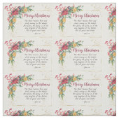 Tissu Jean 1:14 La Parole devint Flesh, Noël (Échantillon)