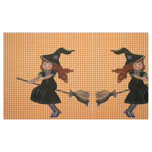 Tissu Jenny la petite sorcière (Fat Quarter)