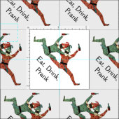 Tissu Jesters de la cour Jesters April Fool's Day (Carreau)