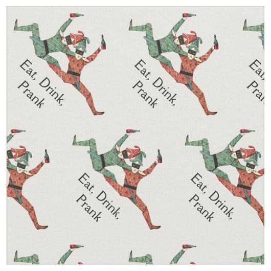 Tissu Jesters de la cour Jesters April Fool's Day (Fermer)