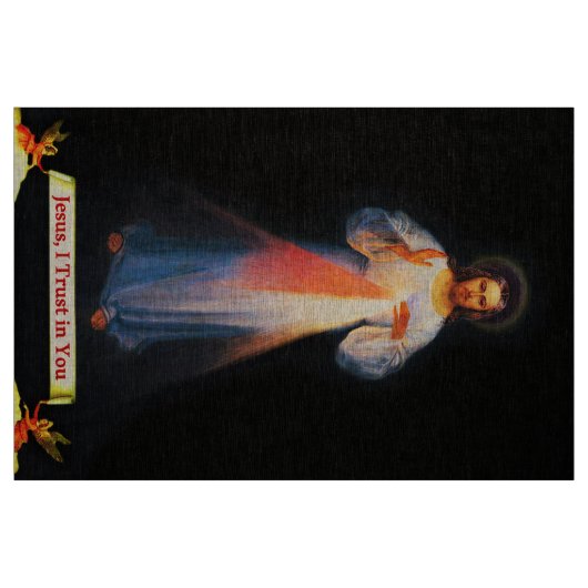 Tissu Jésus Divin Miscy Faustina 02 201 (Fat Quarter)