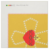 Tissu Jésus et saint Bébé Carrés de courtepointe (Échantillon)