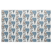 Tissu Jésus vous aime (Fat Quarter)