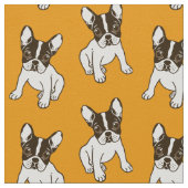 Tissu Jeu avec moi conception de Frenchie (Détail)