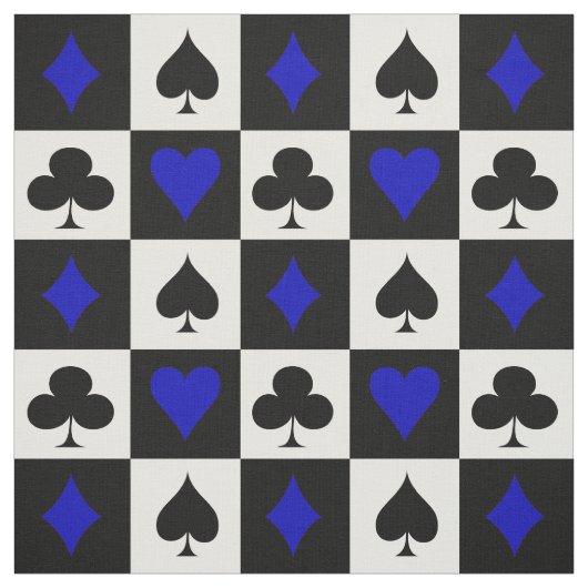 Tissu Jeu de cartes (Échantillon)