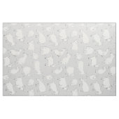 Tissu Jeu gris de chèvres (Fat Quarter)