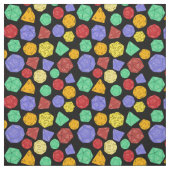 Tissu Jeu RPG Dice, Conseil, Jeux d'Imaginaire Patternes (Échantillon)