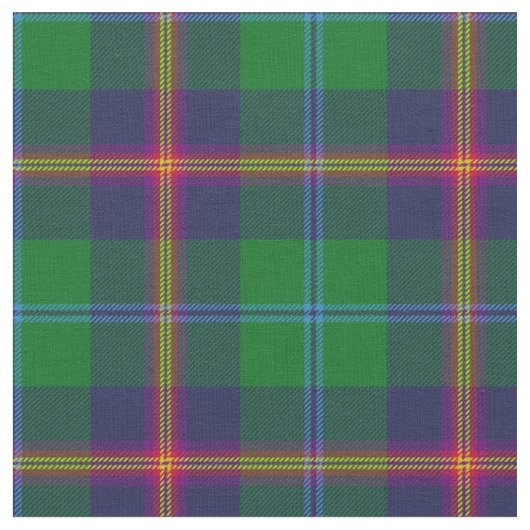 Tissu Jeune copie de tartan (Fermer)