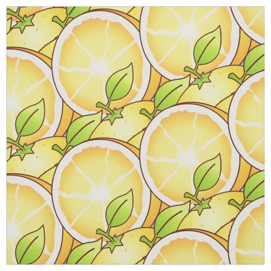 Tissu Jicy Oranges (Échantillon)