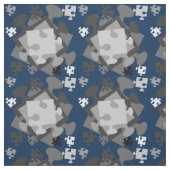 Tissu Jigsaw Jumble (Échantillon)