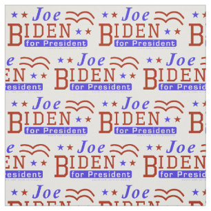 Tissu Joe Biden pour le président démocrate Motif 2020
