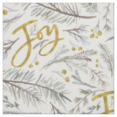Tissu Joie de Noël (Échantillon)