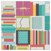 Tissu joie du livre (Fermer)