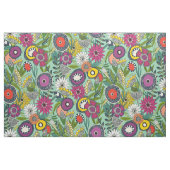 Tissu joie menthe florale (Fat Quarter)