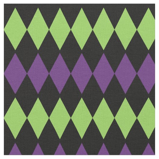 Tissu Joker de diamant sur le noir (Fermer)