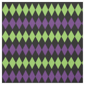 Tissu Joker de diamant sur le noir (Échantillon)