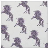 Tissu Joli Boho pourpre licorne (Échantillon)