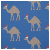 Tissu Joli Camel de Noël Motif (Échantillon)