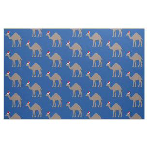 Tissu Joli Camel de Noël Motif