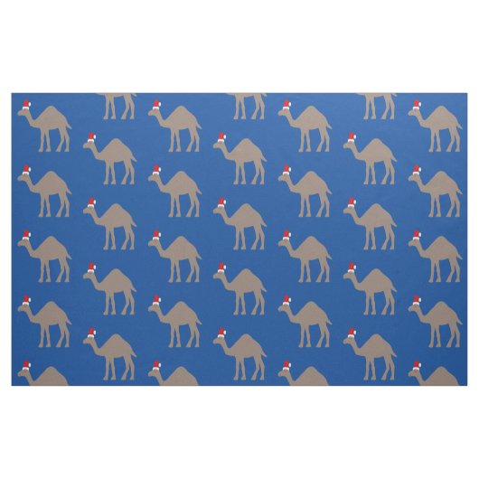 Tissu Joli Camel de Noël Motif (Fat Quarter)
