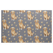 Tissu Joli chien Retriever doré (Fat Quarter)