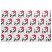 Tissu Joli crâne de Noël (Fat Quarter)