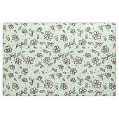 Tissu Joli Doodle Daisy Fleurs mignonnes Fille Motif (Fat Quarter)