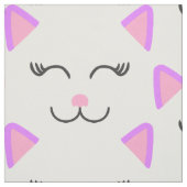Tissu Joli Kitty Retro (Échantillon)