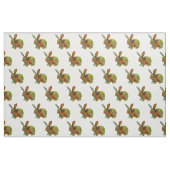 Tissu Joli Lapin Aquarelle (Fat Quarter)