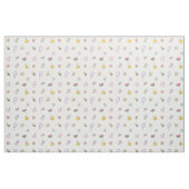 Tissu Joli Motif de fleurs d'abeille Doodle (Fat Quarter)