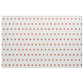 Tissu Joli motif simple à la fraise  (Yard)