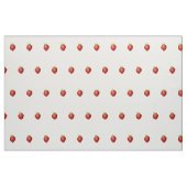 Tissu Joli motif simple à la fraise  (Fat Quarter)
