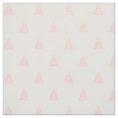 Tissu Joli Noël rose pâle (Échantillon)