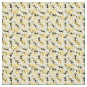 Tissu Joli petit motif abeilles (Échantillon)