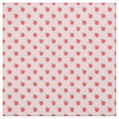 Tissu Joli Pommes Roses Fruits Été Conception (Échantillon)