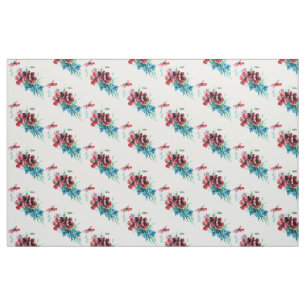 Tissu Joli Poppies Vintages